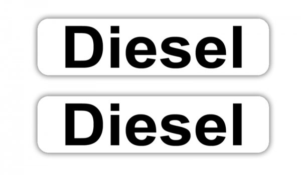Aufkleber Diesel